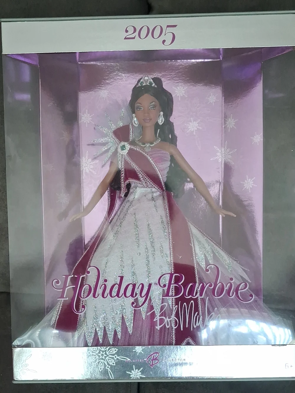 Barbie Holiday 2005 Doll - Pink, White, Silver